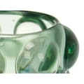 Miniatyrbild 4 av 4: Ljusstakar Mikro-pärlor Grön Glas 8,4 x 9 x 8,4 cm (12 antal)