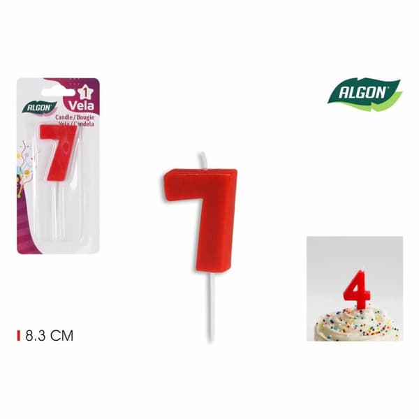 Set med levande ljus Algon (36 antal)