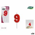 Miniatyrbild 1 av 4: Set med levande ljus Algon (36 antal)