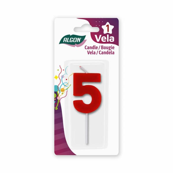 Set med levande ljus Algon (36 antal)
