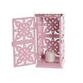 Miniatyrbild 3 av 3: Lykta Home ESPRIT Vit Grön Rosa Järn Orientalisk 10 x 10 x 30 cm (4 antal)