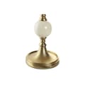 Miniatyrbild 3 av 4: Kandelaber Home ESPRIT Vit Gyllene Aluminium Modern 15 x 15 x 43.5 cm