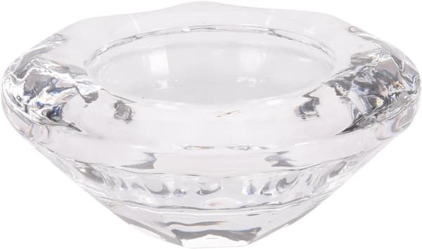 Glas fyrfadsstager sæt med 3