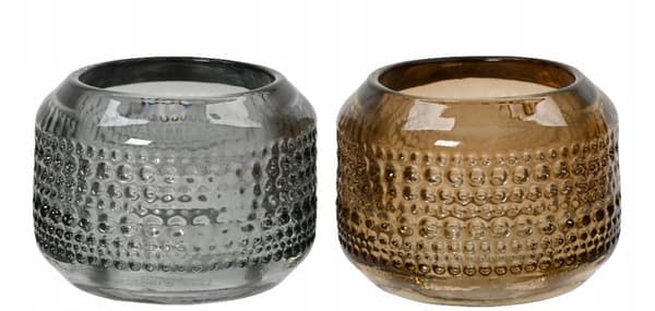 Glasljusstake för dekorativa ljus 8,2 x 5,8 cm 1 st.