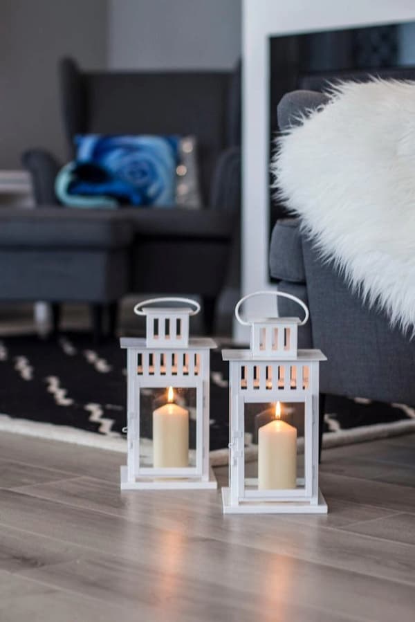 Ljuscylinder Röd 60/120 mm - Elegant atmosfär nära till hands