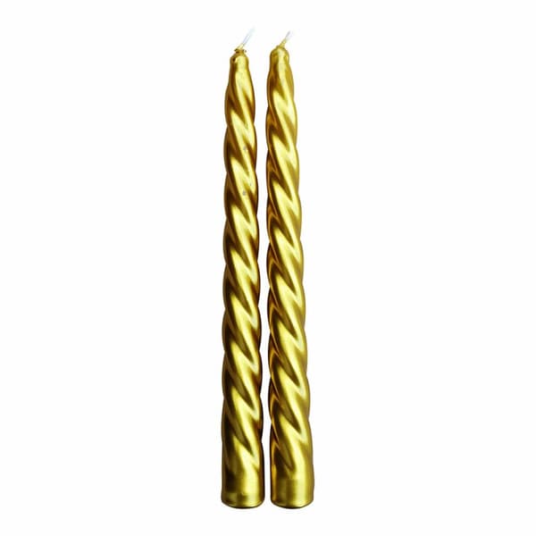 Ljus Magic Lights Dekorations Gyllene Ø 2 x 24 cm
