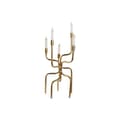 Miniatyrbild 4 av 4: Kandelaber Home ESPRIT Gyllene Metall 25 x 25 x 51 cm