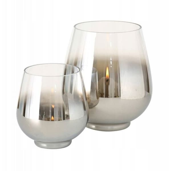 Bougeoir - ljuskrona Small foot Bougeoirs i glas GLAMOUR GRAZIA, 2 stycken