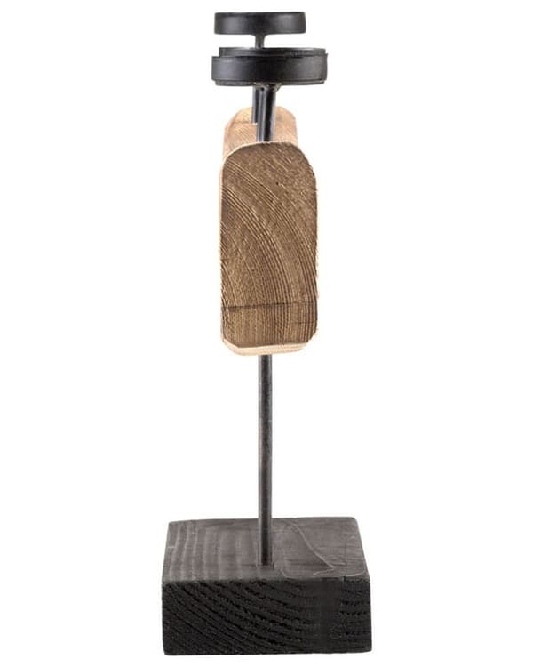Ljusstake GUATEMALA Trä 36 cm Brun Lumarko!