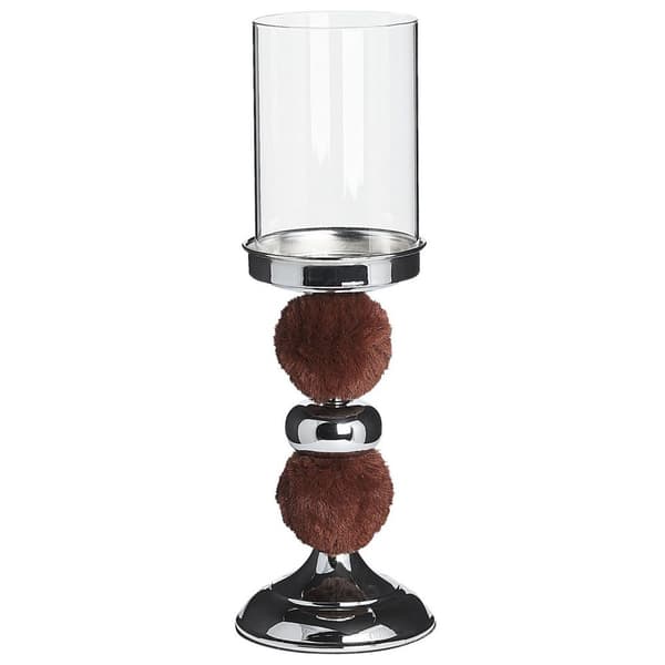 Ljusstake PADRE Glas 38 cm Brun Lumarko!