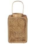Miniatyrbild 6 av 9: BANTUL Lantern Wood 28 cm Naturlig Lumarko!