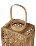 Miniatyrbild 7 av 9: BANTUL Lantern Wood 28 cm Naturlig Lumarko!