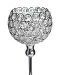 Miniatyrbild 4 av 6: Ljusstake ESTERNAY Metall 27 cm Silver Lumarko!
