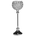 Miniatyrbild 1 av 6: Ljusstake ESTERNAY Metall 27 cm Silver Lumarko!
