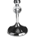 Miniatyrbild 6 av 7: Ljusstake AVORD Glas 33 cm Silver Lumarko!
