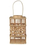 Miniatyrbild 4 av 7: LUMBIS Lantern Wood 54 cm Naturlig Lumarko!