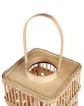 Miniatyrbild 5 av 7: LUMBIS Lantern Wood 54 cm Naturlig Lumarko!