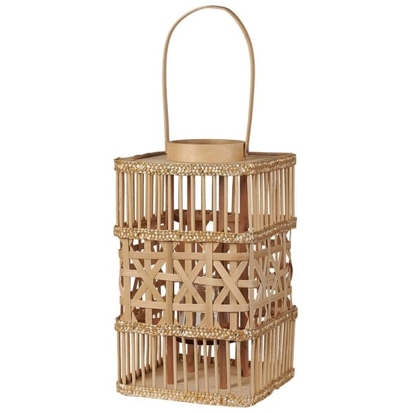LUMBIS Lantern Wood 54 cm Naturlig Lumarko!