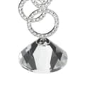 Miniatyrbild 6 av 7: Ljusstake OVIEDO Glas 27 cm Silver Lumarko!