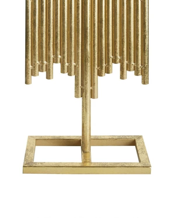 NIAS Metallljusstake 47 cm Guld Lumarko!