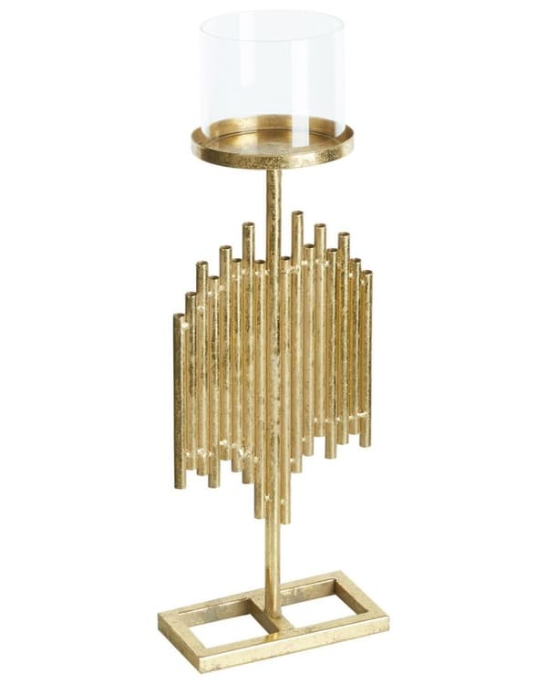 NIAS Metallljusstake 53 cm Guld Lumarko!
