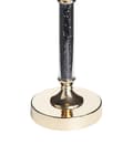 Miniatyrbild 5 av 6: ABBEVILLE Ljusstake Glas 41 cm Svart Lumarko!