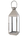 Miniatyrbild 5 av 10: BALI Lykta Metall 55 cm Silver Lumarko!