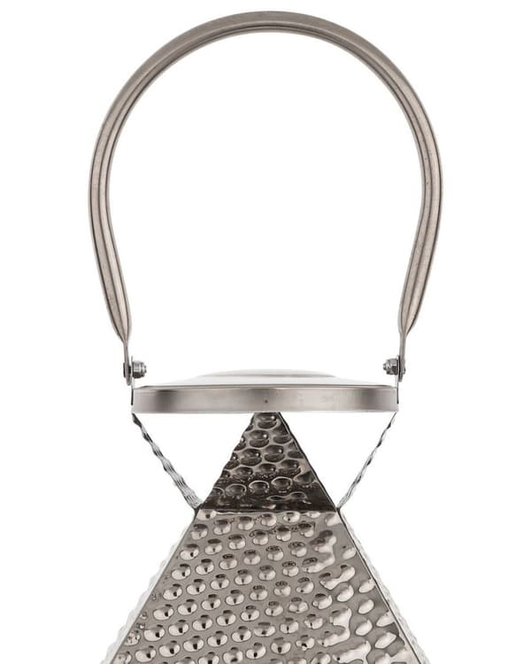 BALI Lykta Metall 55 cm Silver Lumarko!