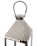 Miniatyrbild 9 av 10: BALI Lykta Metall 55 cm Silver Lumarko!