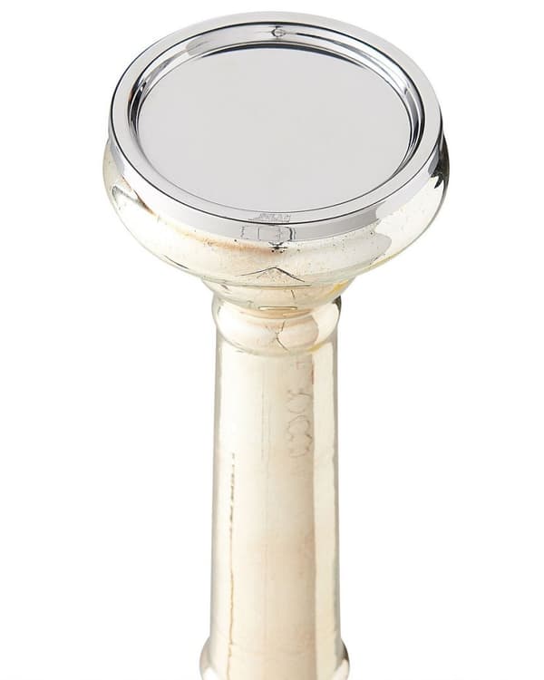 Set med 2 ljusstakar IMARTI Glas 40 cm Guld Lumarko!
