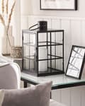 Miniatyrbild 3 av 8: BINTAN Lantern Metal 33 cm Svart Lumarko!