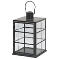 Miniatyrbild 1 av 8: BINTAN Lantern Metal 33 cm Svart Lumarko!