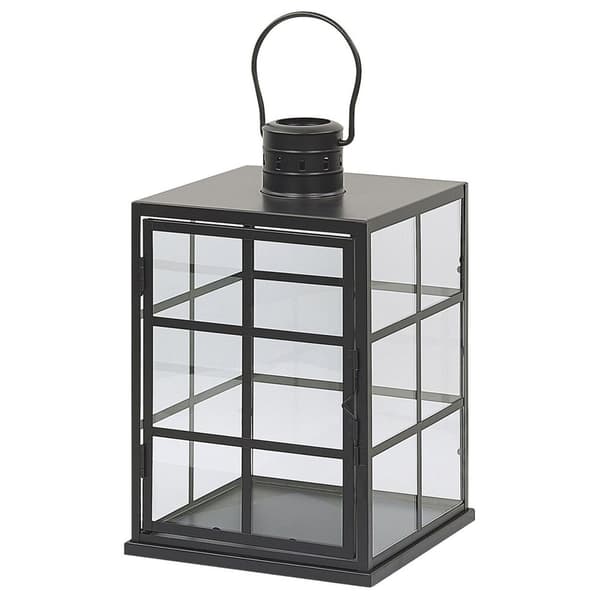 BINTAN Lantern Metal 33 cm Svart Lumarko!