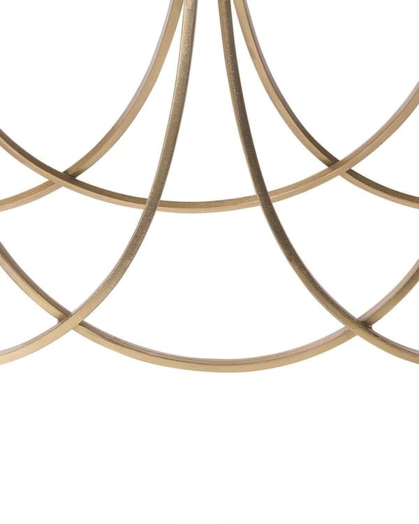 Ljusstake BUARAN Metall 38 cm Guld Lumarko!