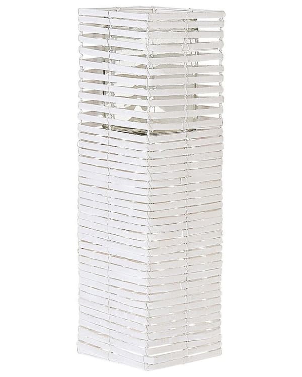 Set med 3 ljusstakar MAROLA 54/34/20 cm Vita Lumarko!