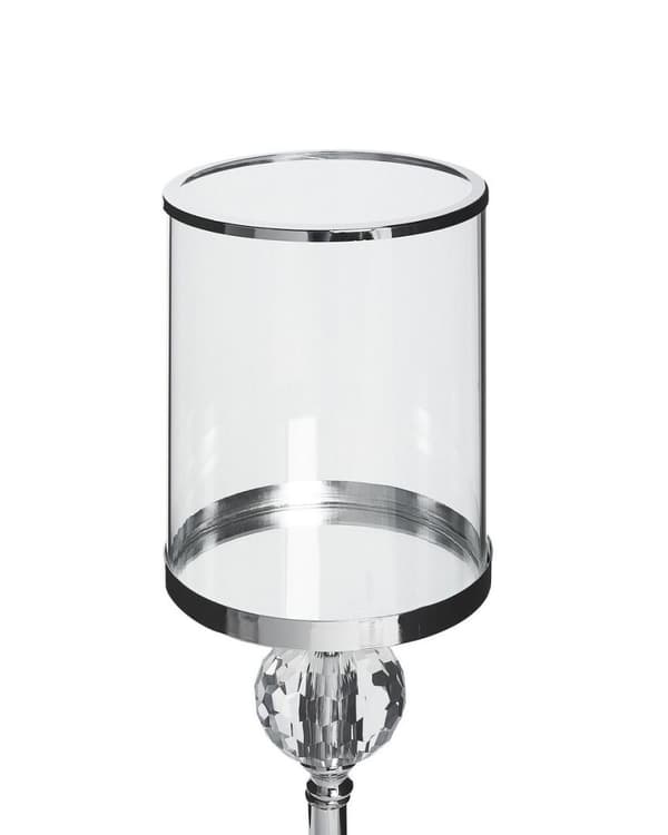 COTUI Ljusstake Glas 58 cm Silver Lumarko!