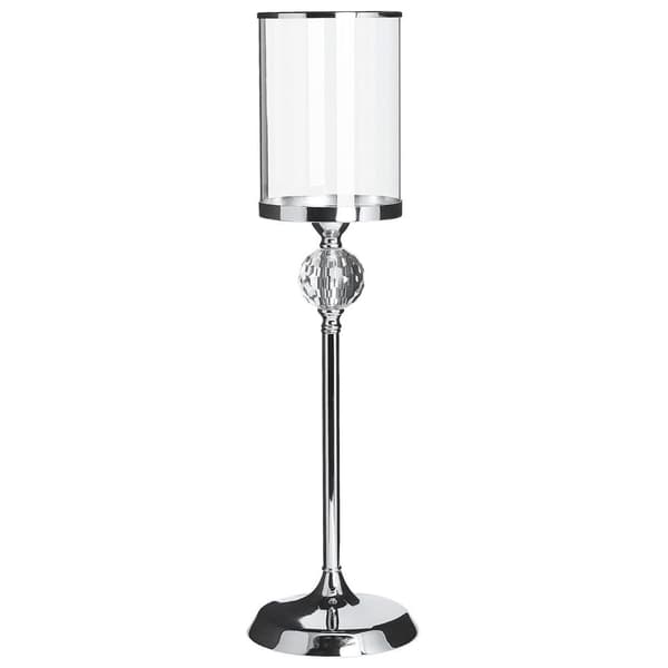 COTUI Ljusstake Glas 58 cm Silver Lumarko!