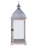 Miniatyrbild 5 av 8: Metalllykta 47 cm vit SAMAR Lumarko!