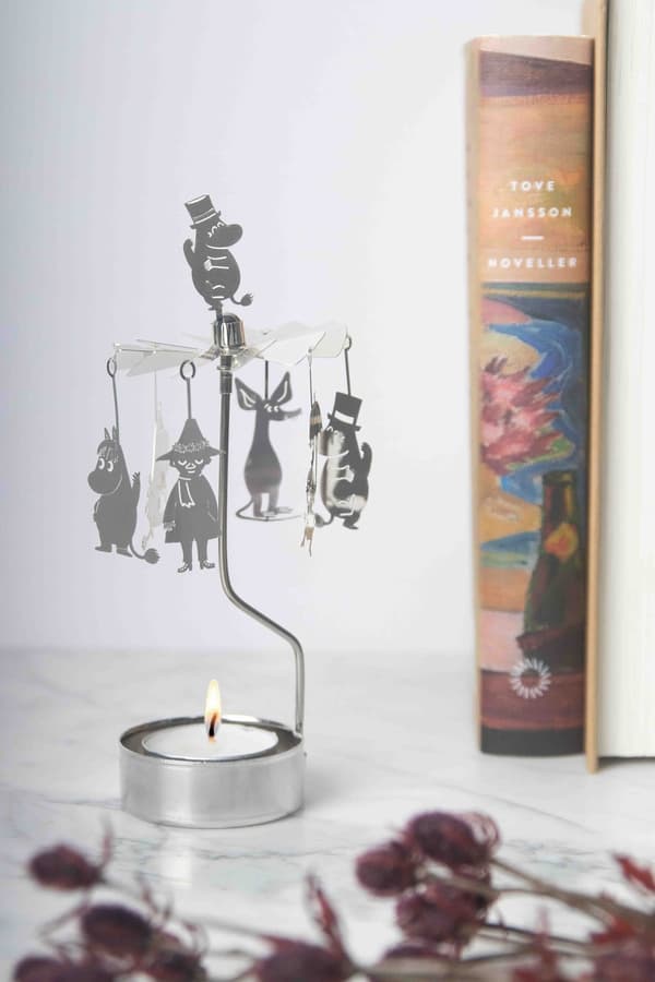 Änglaspel Moomin - Mumin familj Silver