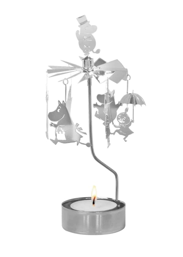 Änglaspel Moomin - Mumin familj Silver