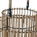 Miniatyrbild 2 av 3: Ljusstakar DKD Home Decor Metall Bambu (30 x 30 x 32 cm)