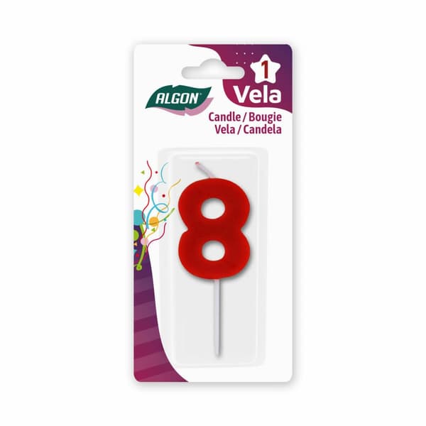 Set med levande ljus Algon (36 antal)