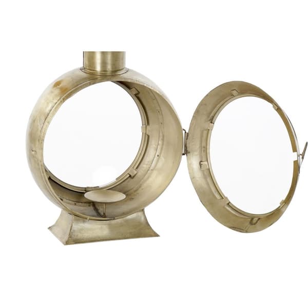 Lykta Home ESPRIT Gyllene Metall Glas 34 x 20 x 46 cm