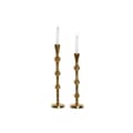 Miniatyrbild 4 av 4: Kandelaber Home ESPRIT Gyllene Aluminium Modern 8 x 8 x 36 cm (2 antal)