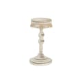 Miniatyrbillede 1 af 2: Lyseholder DKD Home Decor Metal Hvid 13 x 13 x 25 cm