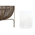 Miniatyrbillede 2 af 2: Lyseholder DKD Home Decor Brun Natur Bambus 35 x 35 x 47 cm