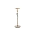Miniatyrbillede 1 af 3: Lyseholder DKD Home Decor Sølvfarvet Akryl Aluminium 12 x 12 x 36 cm