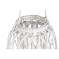 Miniatyrbillede 2 af 4: Lyseholder Home ESPRIT Hvid flet Krystal 34 x 34 x 80 cm