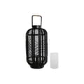 Miniatyrbillede 5 af 6: Lyseholder Home ESPRIT Sort Metal 25,5 x 25,5 x 46,5 cm