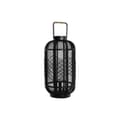 Miniatyrbillede 1 af 6: Lyseholder Home ESPRIT Sort Metal 25,5 x 25,5 x 46,5 cm